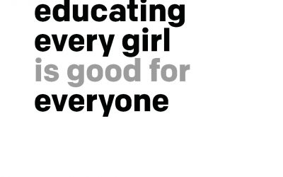 Wereldwijde campagne ONE voor onderwijs voor meisjes
