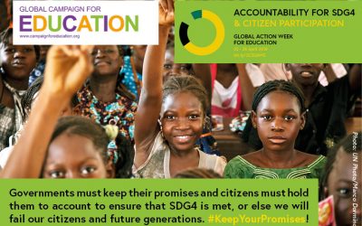 Global Action Week for Education 2018